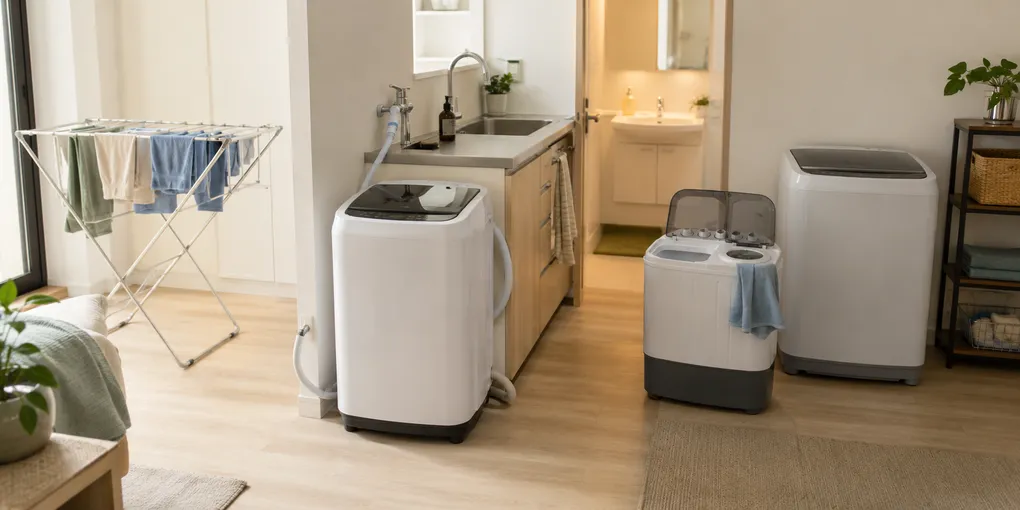 Best Portable Washing Machines for Apartments (2026 Guide)