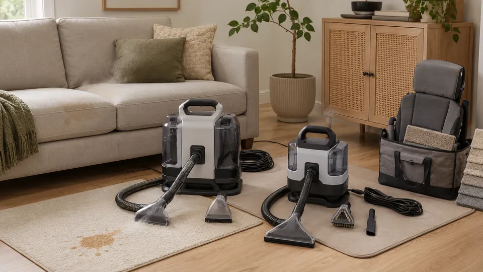 Bissell Little Green HydroSteam vs Shark StainStriker: 3618 vs PX201