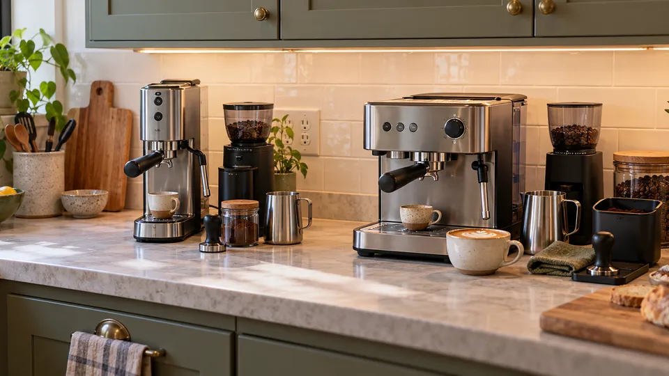 De'Longhi Dedica Arte EC885M vs. Breville Bambino Plus for Small Apartments