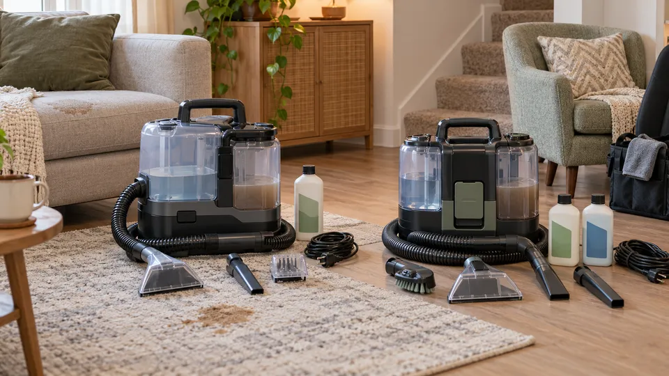 Hoover CleanSlate vs Shark StainStriker: FH14000V vs PX201