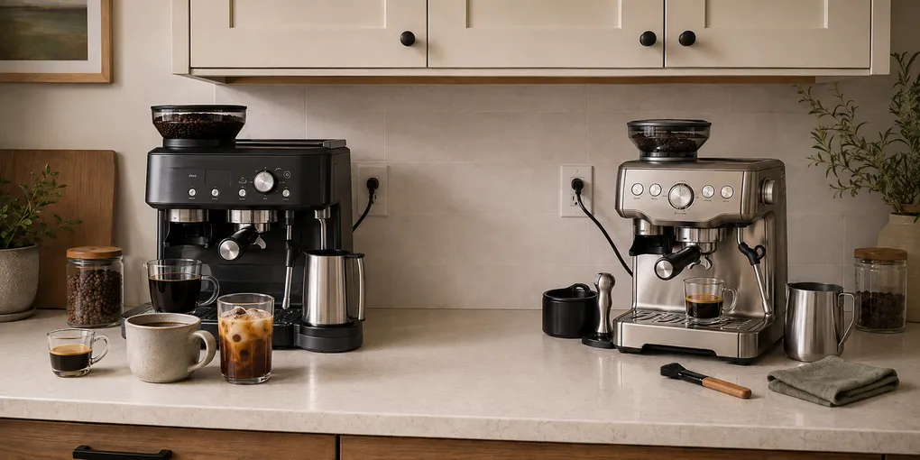 Ninja Luxe Cafe ES601 vs. Breville Barista Express for Small Apartments (2026)