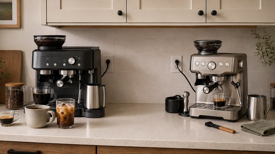 Ninja Luxe Cafe ES601 vs. Breville Barista Express for Small Apartments (2026)